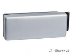 CT - 18000 Kování na skleněné dveře CP - Chrom perla