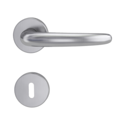 Klika na dveře GK - ULMER - R BN - Broušená nerez (71)