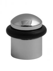 TI - Zarážka dveří oválná - 115 OC - ​​Chrom lesklý (03)