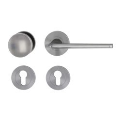 Klika na dveře GK - REMOTE - R Velvet šedá (22)