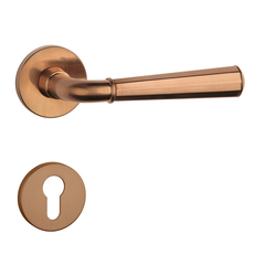 Klika na dveře ASM - MARIGOLD 1 - R 7S CUM PVD - Měď matná PVD