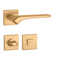 Klika na dveře AS - BERGENIA - HR 7S OLS - Mosaz broušená