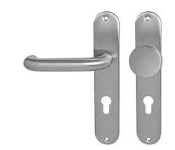 Klika na dveře MP - COSLAN - SO BN - Broušená nerez