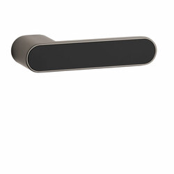 Klika na dveře ASG - GUAVA - RT T/BS -Titan / černá matná