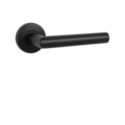 Klika na dveře MP - FAVORIT - R BS - Černá matná