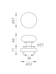 TI - KOULE - R 589 OBA - Antik bronz (46)