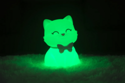 DHINK434-21 DHK - Silikonová noční lampička - Kočka 