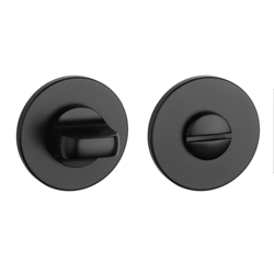 Rozeta ke klice AS - ROZETA - R 5S BS - Černá matná