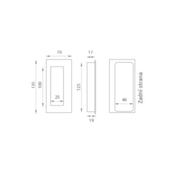 JNF - Mušle IN.16.410 ANT - Antracit