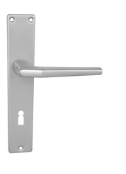 Klika na dveře BA - LUCIA - I F1 - Stříbrný elox