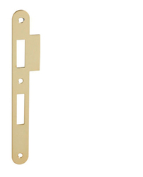 AGB - PROTIPLECH k F18 s náběhem OLV - Mosaz leštěná lakovaná