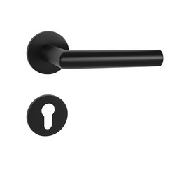 Klika na dveře TI - FAVORIT - R 2002 5S BS - Černá matná (153)