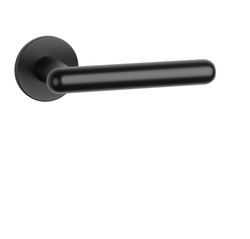 Klika na dveře AS - ASTERIA - R 5S BS - Černá matná