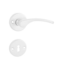 Klika na dveře KE - LAURA - R Bílá