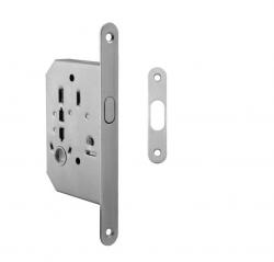 FT - Zámek na posuvné dveře 61/50 WC OCS - Chrom broušený