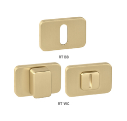 Rozeta ke klice MPK - ROZETA PERFECTA - RT OLS - Mosaz broušená