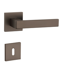 Klika na dveře AT - SULLA - HR 7S HNM - Hnědá matná