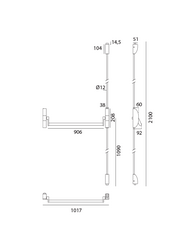 JNF - PANIKOVÉ KOVÁNÍ 2B - IN.20.953 - 2D PK NEREZ BN - Broušená nerez