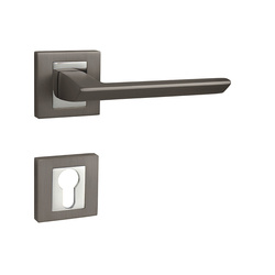 Klika na dveře MP - JASPER - HR T/OC - Titan / chrom lesklý