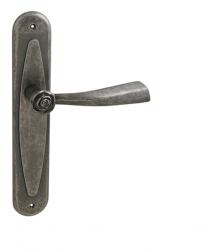 Klika na dveře LI - ROSE OGA - Antik šedá