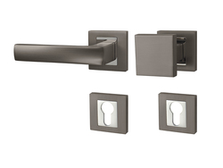 Klika na dveře MP - HOLLY - HR T/OC - Titan / chrom lesklý