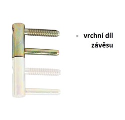 OV - Pant nastavitelný vrchní 495/14 Žlutý pozink