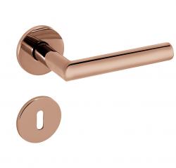 Klika na dveře TI - FAVORIT - R 4002 5S CUL PVD - Lesklá měď PVD (161)