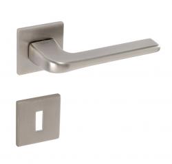 Klika na dveře TI - DARA - HR 4007Q 5S ONS PVD - Nikl broušený PVD (163)