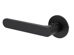 Klika na dveře GK - AVUS PIATTA S - R - S2L s uzamykáním Grafit černá (28)