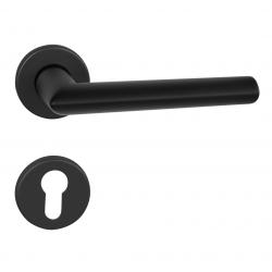 Klika na dveře BA - NEVADA - R BS - Černá matná