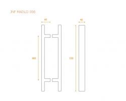 JNF - IN.07.006.D - MADLO BN - Broušená nerez