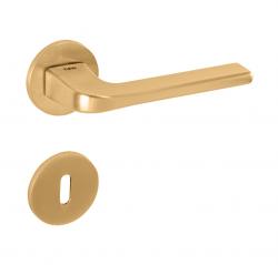 Klika na dveře TI - DARA - R 4007 5S OLS - Mosaz broušená (158)