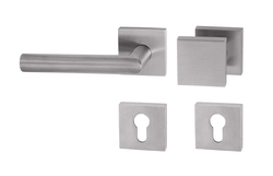 Klika na dveře TI - FAVORIT - HR 2002Q BN - Broušená nerez (16)