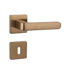 Klika na dveře CB - FEDRA AC11 - HR Měď matná PVD (VM)