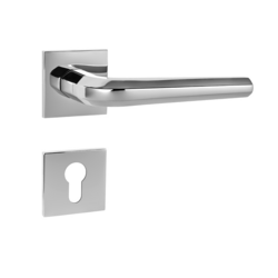 Klika na dveře TI - OKTAGON - HR 4160Q 5S OC - ​​Chrom lesklý (03)