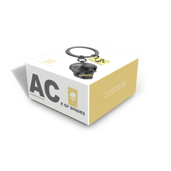 MTM137-01 MTM - KLÍČENKA - Lebka černá 