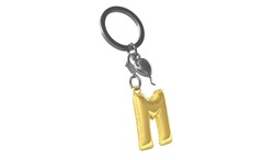 MTM10M MTM - KLÍČENKA - Písmeno M 