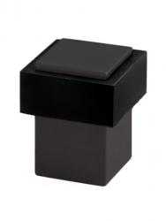 TI - Zarážka dveří hranatá - 2617 BS - Černá matná (153)
