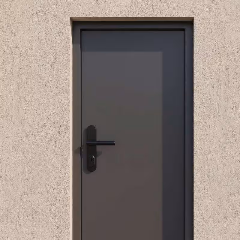 Bezpečnostní kování MPK - SECURO S01 PLUS - SO FAVORIT BS - Černá matná