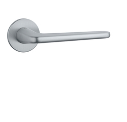 Klika na dveře AS - LIRA - R 5S OCS - Chrom broušený