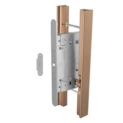 Madlo na dveře FT - MADLO SECRET s uzamykáním CUM - Měď matná