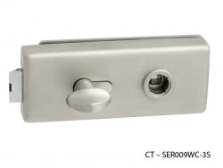 CT - 18000 Kování na skleněné dveře NP - Nikl perla