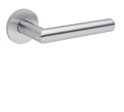 Klika na dveře TI - FAVORIT - R 4152 5S OCS - Chrom broušený (96)