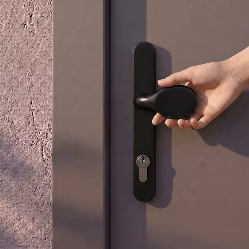 Bezpečnostní kování RC3 MPK - SECURO A04 - USO M1 COSLAN F5 - Černá matná