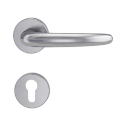 Klika na dveře GK - ULMER - R BN - Broušená nerez (71)