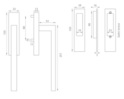 FO - ASTI HS PORTAL klika / mušle ANT - Antracit