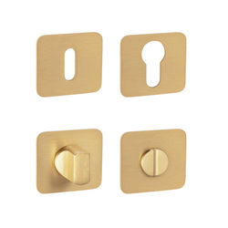 Rozeta ke klice GK - ROZETA ONE - HR OLS - Mosaz broušená (74)