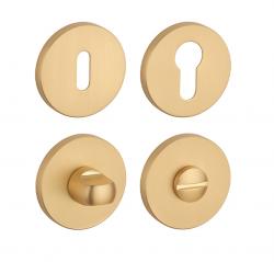 Rozeta ke klice AT - ROZETA - R 7S OLS - Mosaz broušená