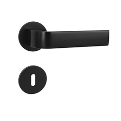 Klika na dveře TI - CINTO - R 2732 5S BS - Černá matná (153)