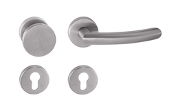 Klika na dveře TI - NERO - R 2233 BN - Broušená nerez (16)